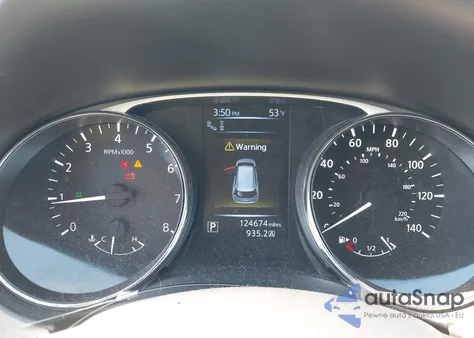 2014 Nissan Rogue Sl z USA, uszkodzony, nr VIN 5N1AT2MV1EC815869